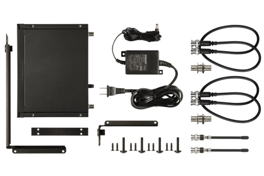 BLX14R/W93 Wireless Rack Mount Presenter System with Miniature Lavalier Mic (H9: 512-542 MHz)
