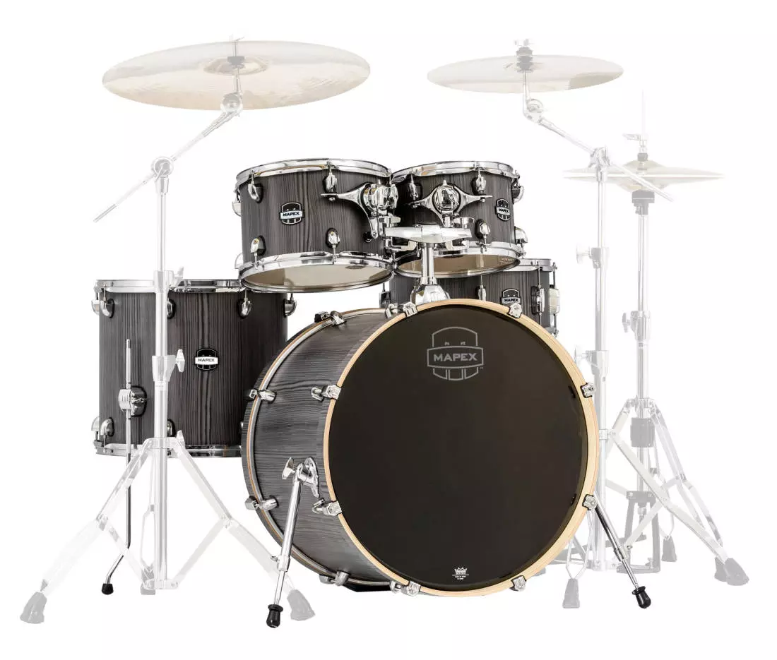 Mars Series 5-Piece Shell Pack (22,10,12,16,SD) - Smokewood