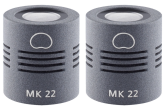 Schoeps - MK 22 Open Cardioid Microphone Capsule Pair - Matte Grey