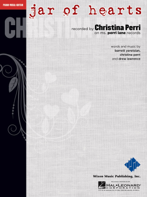 Hal Leonard - Jar of Hearts - Perri - Piano/Vocal/Guitar - Sheet Music