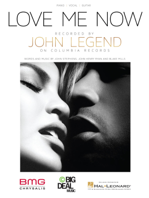 Hal Leonard - Love Me Now - Legend - Piano/Vocal/Guitar - Sheet Music
