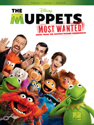 The Muppets Most Wanted: Music from the Motion Picture Soundtrack - Piano/Vocal/Guitar - Book