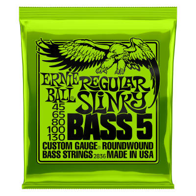 Bass Regular Slinky for 5 String 45-130