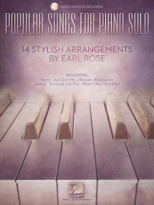 Hal Leonard - Popular Songs for Piano Solo: 14 Stylish Arrangements - Rose - Piano - Book