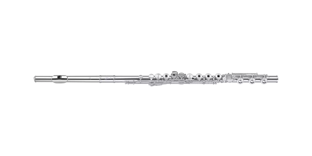 PB-202 Silver Plated Flute, Offset G, B Footjoint, D# Roller, C# Trill