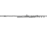 Sankyo Flute - CF301 Sterling Silver Flute, Offset, G, B Footjoint, C# Trill