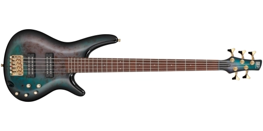 Ibanez - SR405E 5-String Electric Bass - Tropical Seafloor Burst