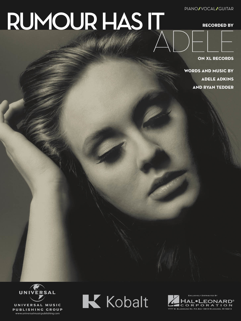 Rumour Has It - Adele - Piano/Vocal/Guitar - Sheet Music