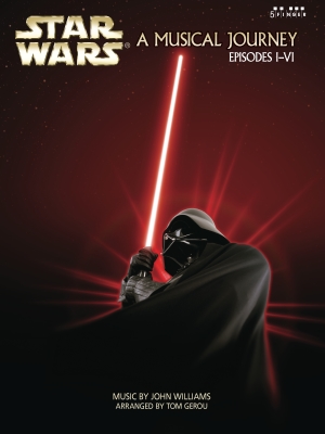 Hal Leonard - Star Wars: A Musical Journey (Music from Episodes I - VI) - Williams/Gerou - Five Finger Piano - Book
