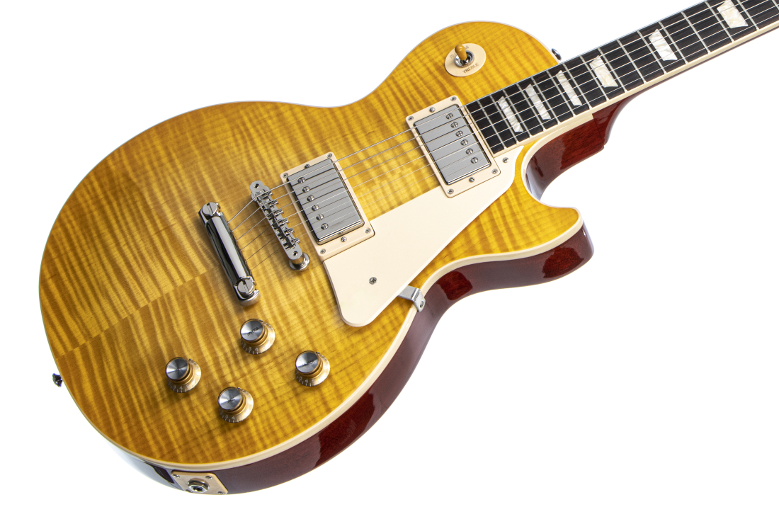 Gibson Les Paul Standard AAA Top 60s Electric Guitar Lemon Burst Long & McQuade
