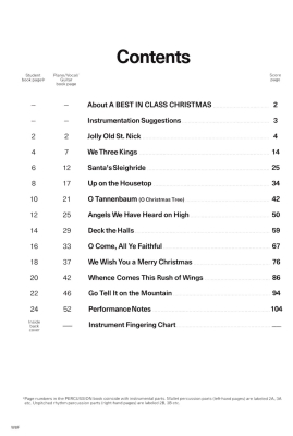 A Best In Class Christmas - Elledge/Pearson - Conductor Score - Book