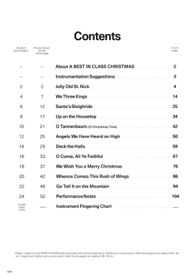 A Best In Class Christmas - Elledge/Pearson - Conductor Score - Book