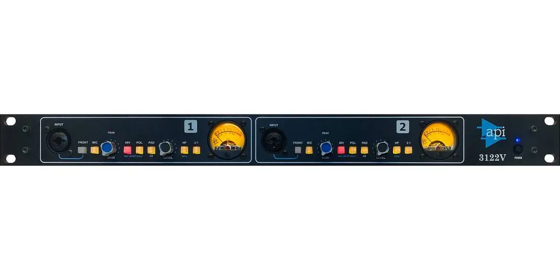 3122V 2-Channel Mic/Line Preamp with Variable Output