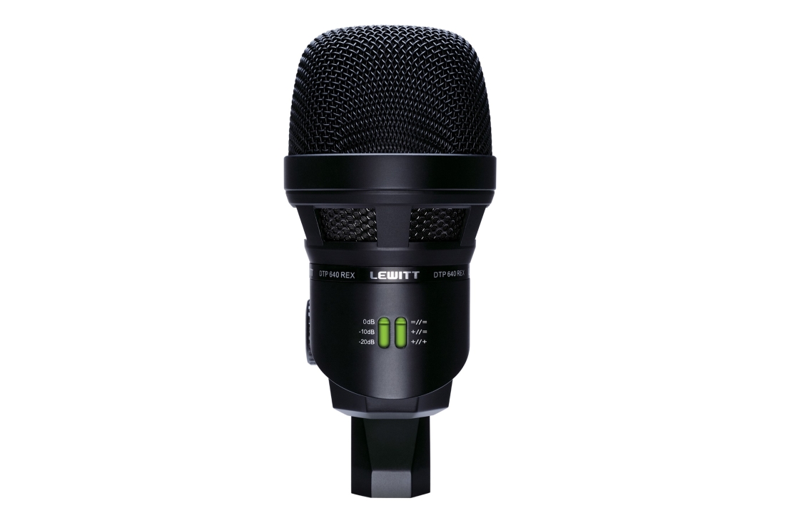 DTP 640 REX Dual-Capsule Kick Drum Microphone
