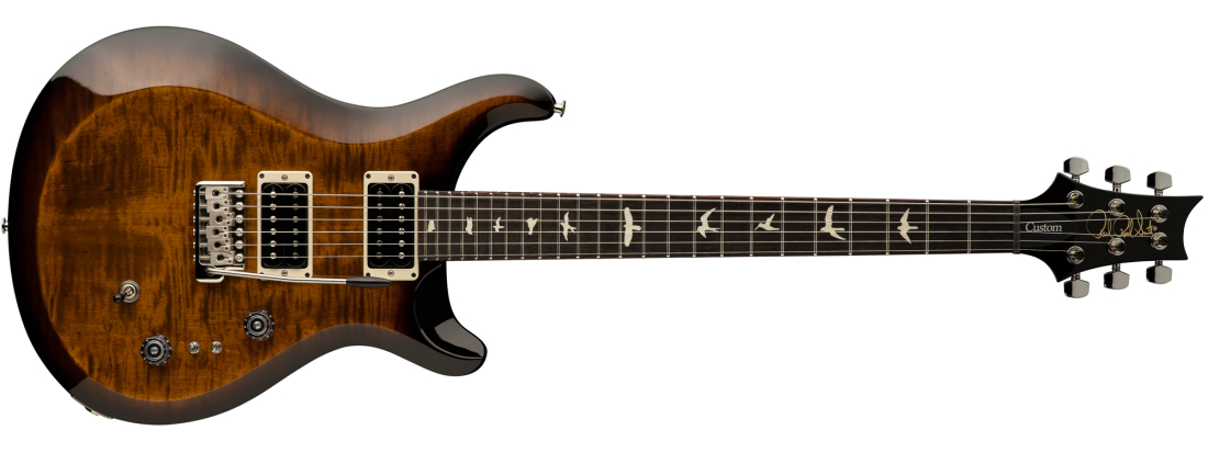 S2 Custom 24 Electric Guitar with Gigbag - Black Amber