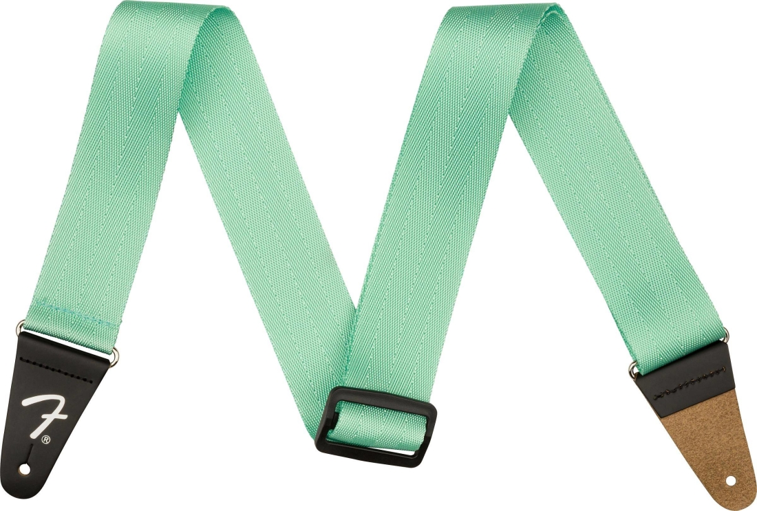 2\'\' Am Pro Seat Belt Strap - Mystic Surf Green