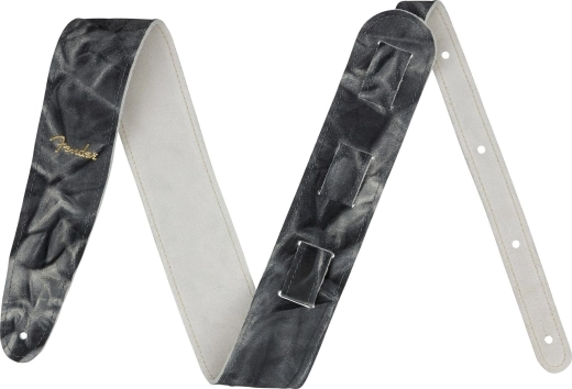 Fender - Tie Dye Leather Strap - Black