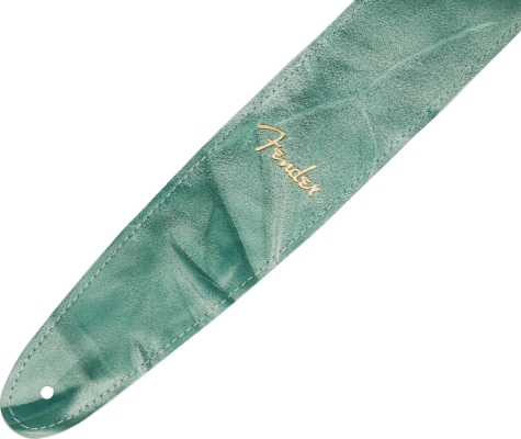 Tie Dye Leather Strap - Sage Green