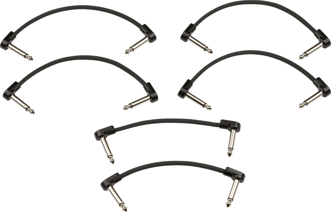 Fender Blockchain Patch Cable Kit, Black - Extra Small