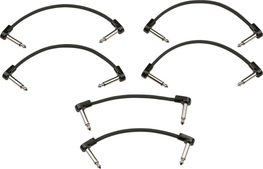 Fender - Fender Blockchain Patch Cable Kit, Black - Extra Small