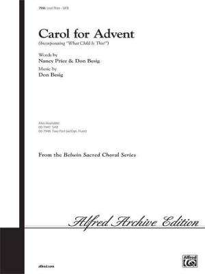 Alfred Publishing - Carol for Advent