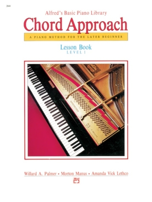 Alfred Publishing - Alfreds Basic Piano: Chord Approach Lesson Book 1 - Palmer/Manus/Lethco - Piano - Book