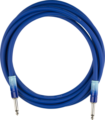 10\' Ombre Instrument Cable - Belair Blue