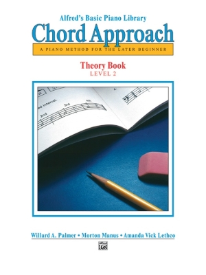 Alfred Publishing - Alfreds Basic Piano: Chord Approach Theory Book 2 - Palmer/Manus/Lethco - Piano - Book