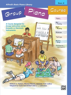 Alfred\'s Basic Group Piano Course, Book 2 - Palmer/Manus/Lethco - Piano - Book