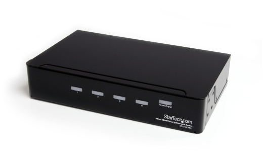 4 Port High Speed HDMI Video Splitter and Signal Amplifier