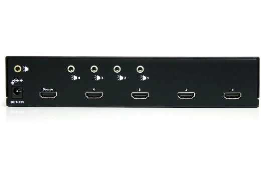 4 Port High Speed HDMI Video Splitter and Signal Amplifier