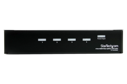 4 Port High Speed HDMI Video Splitter and Signal Amplifier