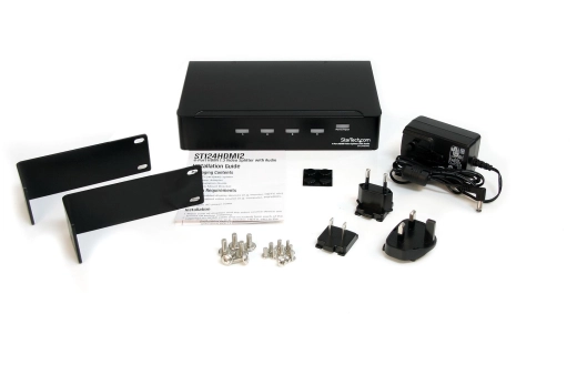 4 Port High Speed HDMI Video Splitter and Signal Amplifier