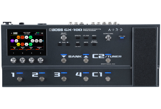 BOSS - GX-100 Guitar Effects Processor with Touchscreen Display