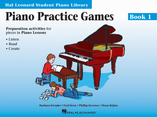 Piano Practice Games Book 1 (Hal Leonard Student Piano Library) - Piano - Book