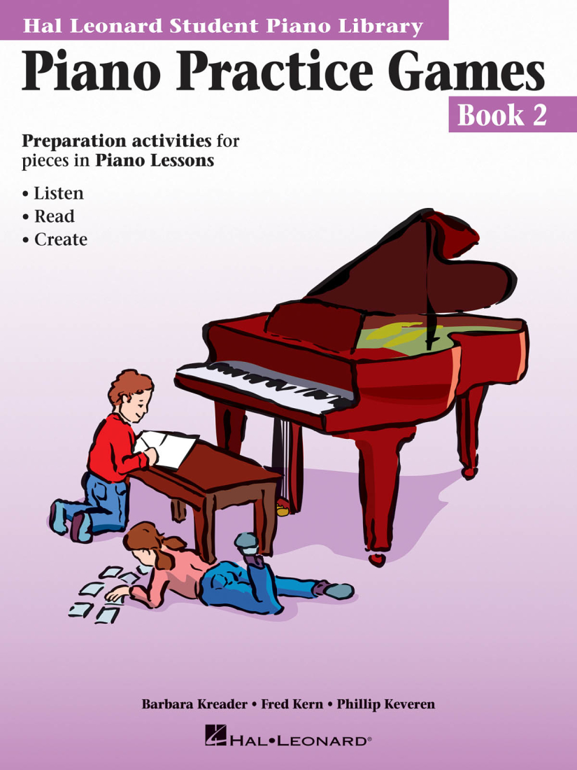 Piano Practice Games Book 2 (Hal Leonard Student Piano Library) - Piano - Book