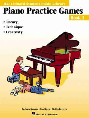 Hal Leonard - Piano Practice Games Book 3 (Hal Leonard Student Piano Library) - Piano - Book