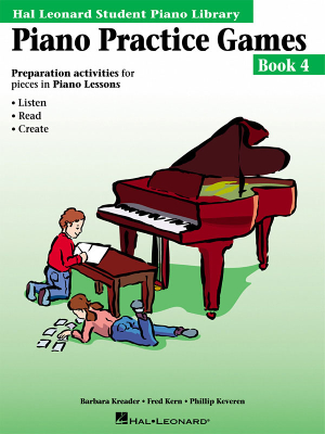 Hal Leonard - Piano Practice Games Book 4 (Hal Leonard Student Piano Library) - Piano - Book