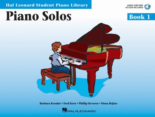 Hal Leonard - Piano Solos Book 1 (Hal Leonard Student Piano Library) - Piano - Book/Audio Online