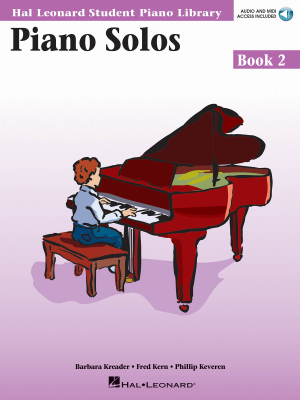 Piano Solos Book 2 (Hal Leonard Student Piano Library) - Piano - Book/Audio Online