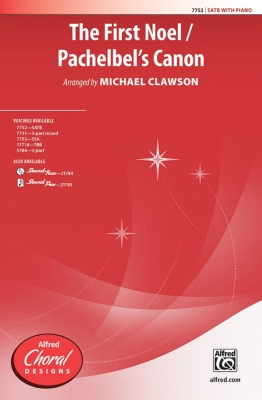 The First Noel / Pachelbel\'s Canon - Clawson - SATB