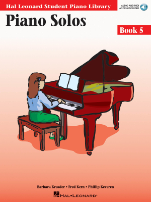 Hal Leonard - Piano Solos Book 5 (Hal Leonard Student Piano Library) - Piano - Book/Audio Online