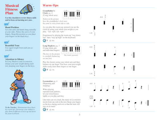 Piano Technique Book 1 (Hal Leonard Student Piano Library) - Piano - Book/Audio Online