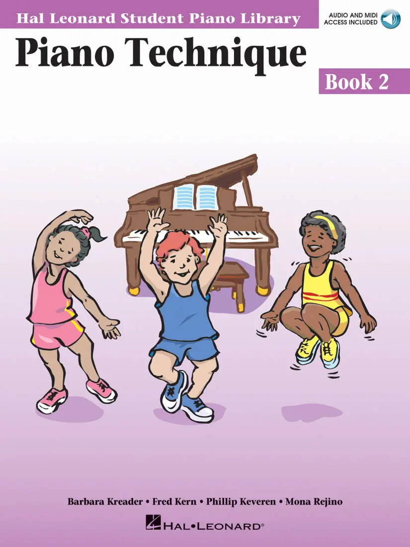 Piano Technique Book 2 (Hal Leonard Student Piano Library) - Piano - Book/Audio Online