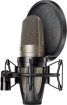 Shure - KSM42 Large Dual-Diaphragm Condenser Microphone with Shockmount+Windscreen