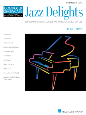 Hal Leonard - Jazz Delights - Boyd - Piano - Book