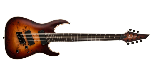 Jackson Guitars - Concept Series Soloist SLAT7P HT MS - Satin Bourbon Burst