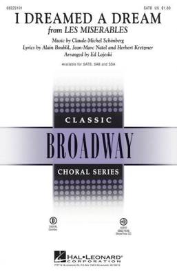 Hal Leonard - I Dreamed a Dream