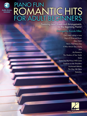 Hal Leonard - Piano Fun: Romantic Hits for Adult Beginners - Dillon - Piano - Book/Audio Online