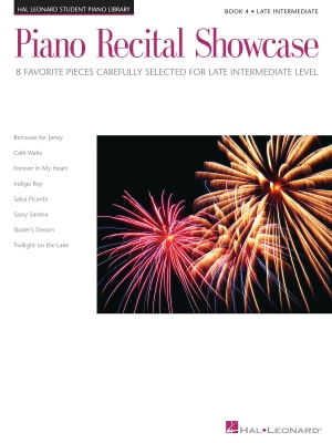 Hal Leonard - Piano Recital Showcase, Book 4 - Piano - Book